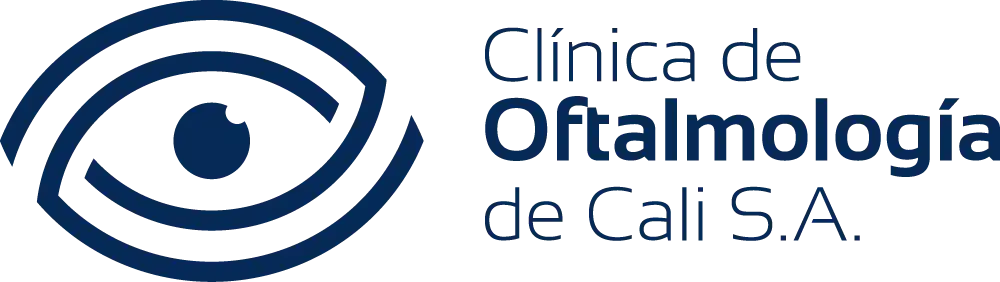 Logo clinica oftalmologia de cali